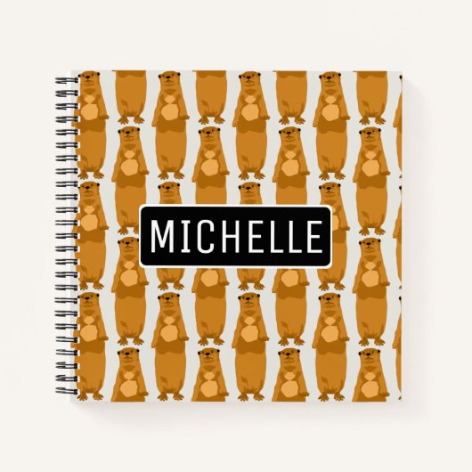 Persoonlijke otters notitieboek (Voorkant)