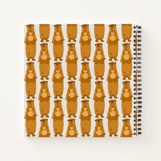 Persoonlijke otters notitieboek (Achterkant)