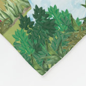 Persoonlijke oude MacDonald's Boerderij Fleece Bla Deken (Hoek)