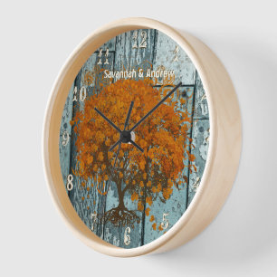 Persoonlijke Oude Rustieke Aqua Houten Koraalboom