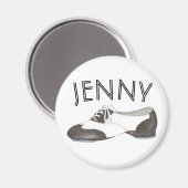 Persoonlijke Oxford Tap Shoe Dance Tapper Magneet (Voorkant / Achterkant)