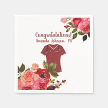Persoonlijke PA Physician Assistant Blauwe Scrubs