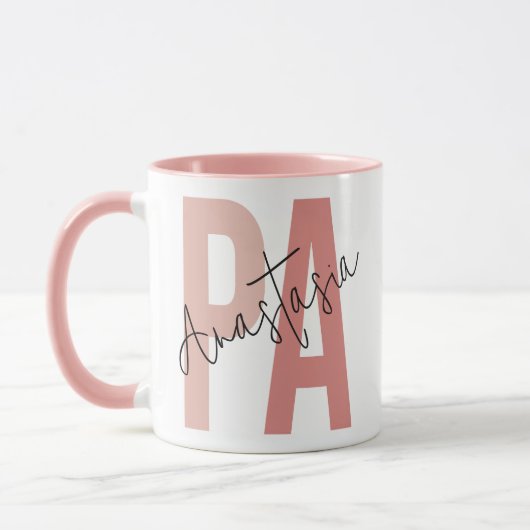 Persoonlijke PA verpleegkundige assistent Mok (Links)