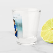 Persoonlijke paardenfotoweddenschap shot glas (Rechts)