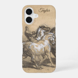 Persoonlijke Paardenmarkt – Rosa Bonheur iPhone 16 Hoesje