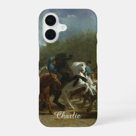 Persoonlijke paardenmarkt – Rosa Bonheur iPhone 16 Hoesje