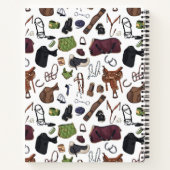 Persoonlijke paardenrennen Foto collage Notitieboek (Achterkant)