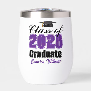 Persoonlijke paarse afstudeerklas van 2026