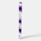 Persoonlijke Paarse Bloem telefoonhoes voor iPhone Case-Mate iPhone Case (Achterkant / Rechts)