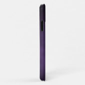 Persoonlijke paarse en zwarte gothkunst Case-Mate iPhone case (Achterkant/rechts)