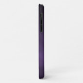 Persoonlijke paarse en zwarte gothkunst Case-Mate iPhone case (Achterkant/links)