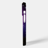 Persoonlijke Paarse Galaxy Hemel Foto Case-Mate iPhone Case (Achterkant / Links)