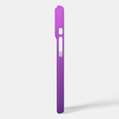 Persoonlijke paarse ombre Case-Mate iPhone case (Achterkant / Links)
