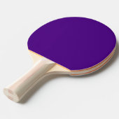 Persoonlijke Paarse Ping Pong Paddle Tafeltennisbatje (Voorkant Gekanteld)