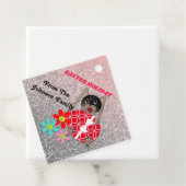 Persoonlijke paasbunny bedankjes labels (In situ)