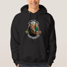Persoonlijke Paasfoto-eiermand voor het gezin Hoodie