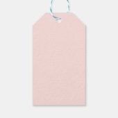 Persoonlijke Paashaas Bloemengiftlabels Cadeaulabel (Achterkant)