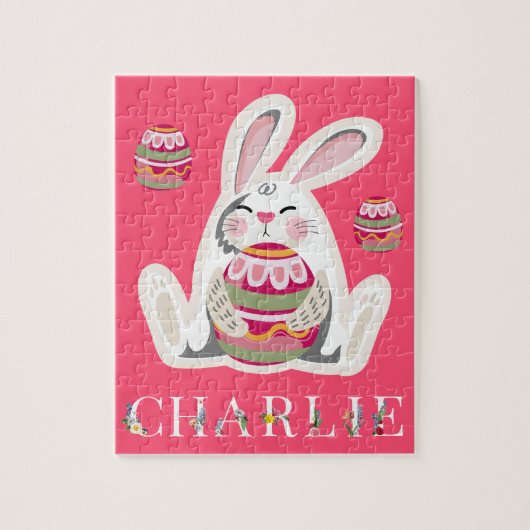 Persoonlijke paassnelle Roos Puzzles Legpuzzel (Verticaal)