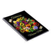 Persoonlijke pagina en vlinderadresboek notitieboek (Rechterzijde)