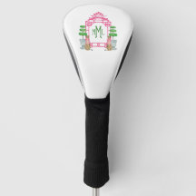 Persoonlijke Pagode Monogram golfhoofdhoes