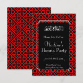 Persoonlijke Palestijnse Uitnodiging (Voorkant / Achterkant)