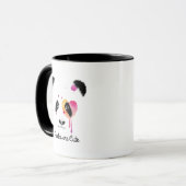 Persoonlijke Panda Hart Beer Mok (Voorkant links)