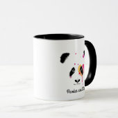 Persoonlijke Panda Hart Beer Mok (Voorkant rechts)