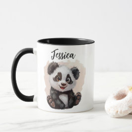 Persoonlijke Panda Mok – Custom Panda Coffee Mug 