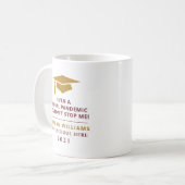 Persoonlijke pandemie - Afstuderen Klasse van de M Koffiemok (Voorkant links)