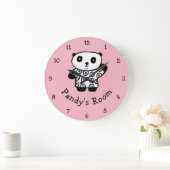Persoonlijke Pandy de Panda Grote Klok (Huis)