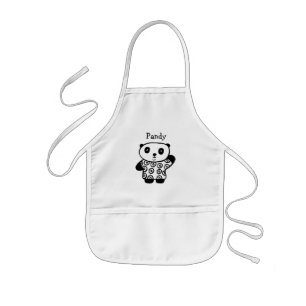 Persoonlijke Pandy de Panda Kinder Schort