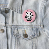 Persoonlijke Pandy de Panda Ronde Button 5,7 Cm (In situ)