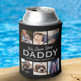 Persoonlijke papa-foto blikje koeler