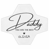 Persoonlijke papa Je bent de beste Typografie Voetbal (Enkel)