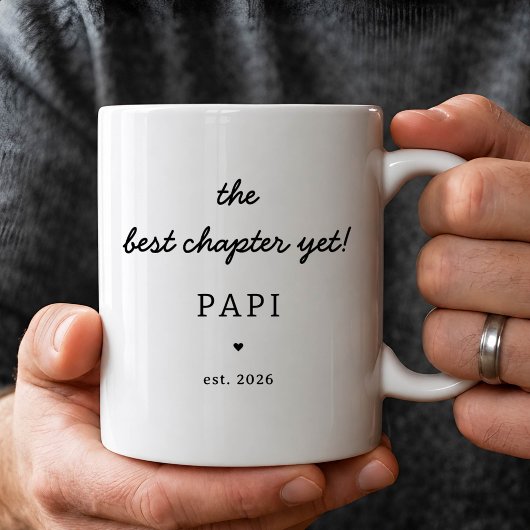 Persoonlijke Papi Mok Nieuw Opa Cadeau