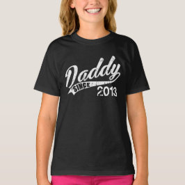 Persoonlijke pappie sinds jaar t-shirt