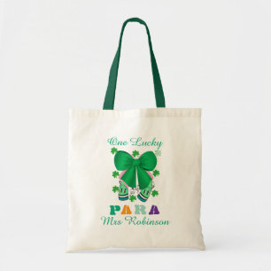 Persoonlijke para-ondersteuner coquette st. Patric Tote Bag