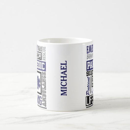Persoonlijke paramedic SymbolS Word Coffee Mok (Center)