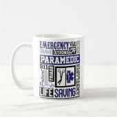 Persoonlijke paramedic SymbolS Word Coffee Mok (Links)