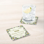 Persoonlijke paren 50th Wedding Jubileum Kartonnen Onderzetters (Insitu)