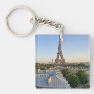 Persoonlijke Paris Stadssilhouet Souvenir Sleutelhanger
