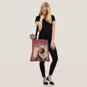 Persoonlijke Paris tulp Tote Bag (Op model)