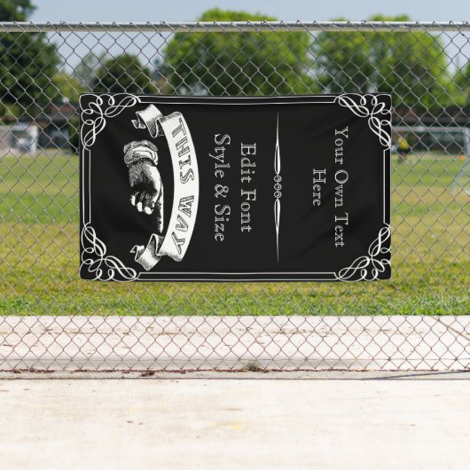 Persoonlijke partij, reünie, feestbanner spandoek (Insitu)