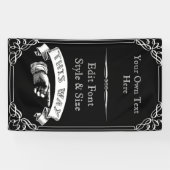 Persoonlijke partij, reünie, feestbanner spandoek (Horizontaal)