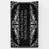 Persoonlijke partij, reünie, feestbanner spandoek (Verticaal)