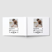 Persoonlijke Pas getrouwd Foto Song Playlist Gastenboek (Volledig)