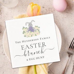 Persoonlijke Pasen brunch en eierzoektocht  Servet