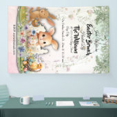 Persoonlijke Pasen brunch feestbanner Spandoek (Beurs)
