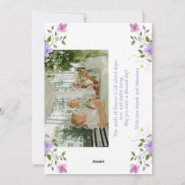 Persoonlijke Pasen Fotocollage Plat Kaart