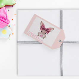 Persoonlijke Pasen Konijn Cadeaublaadjes voor Kind Cadeaulabel